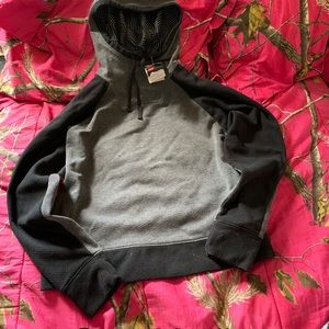 Under Armor Black and Gray Hoodie